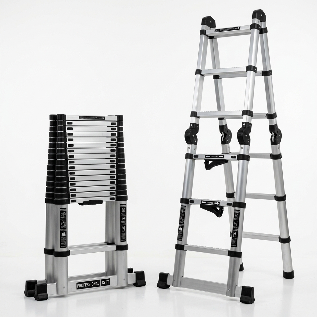 Telescopic Aluminum Ladder