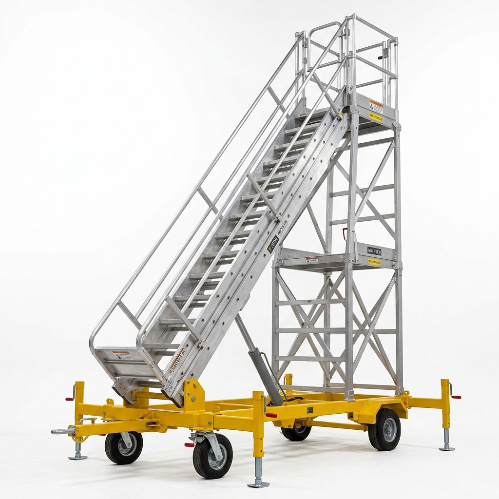Tilting Tower Ladder