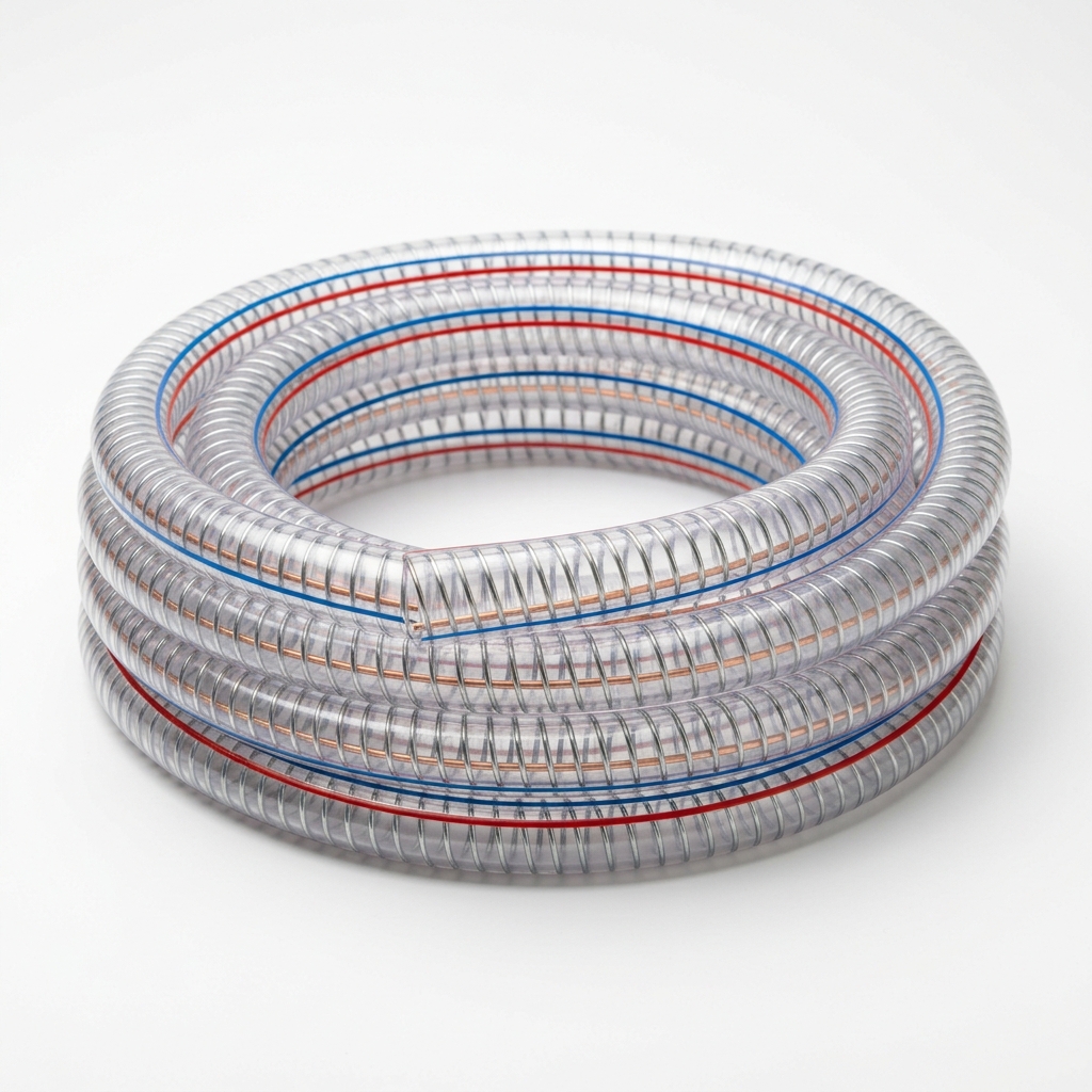PVC Transparent Anti Static Steel Wire Hose