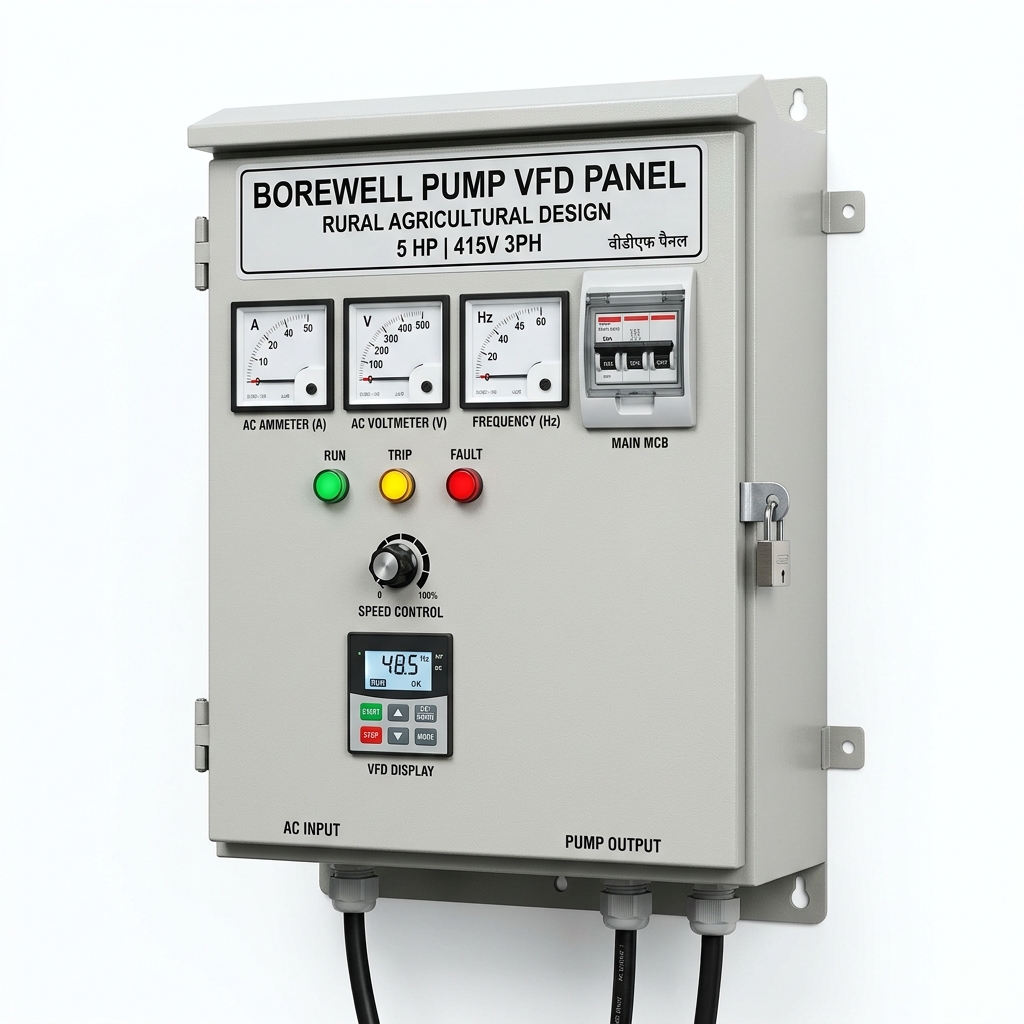Borewell Pump VFD